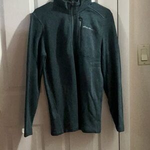 Eddie Bauer Charcoal Full-Zip Jacket